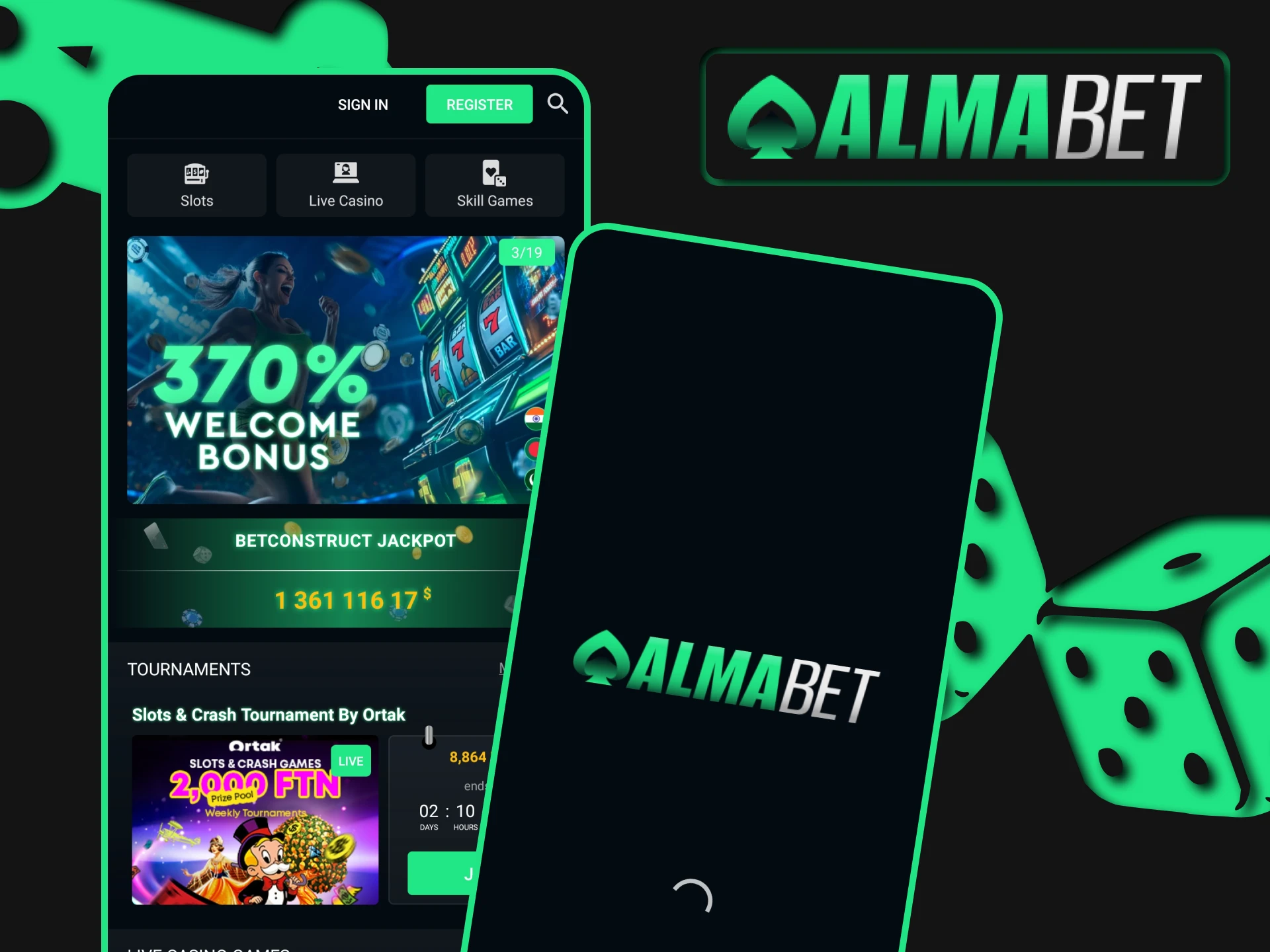 Review the Almabet app requirements.