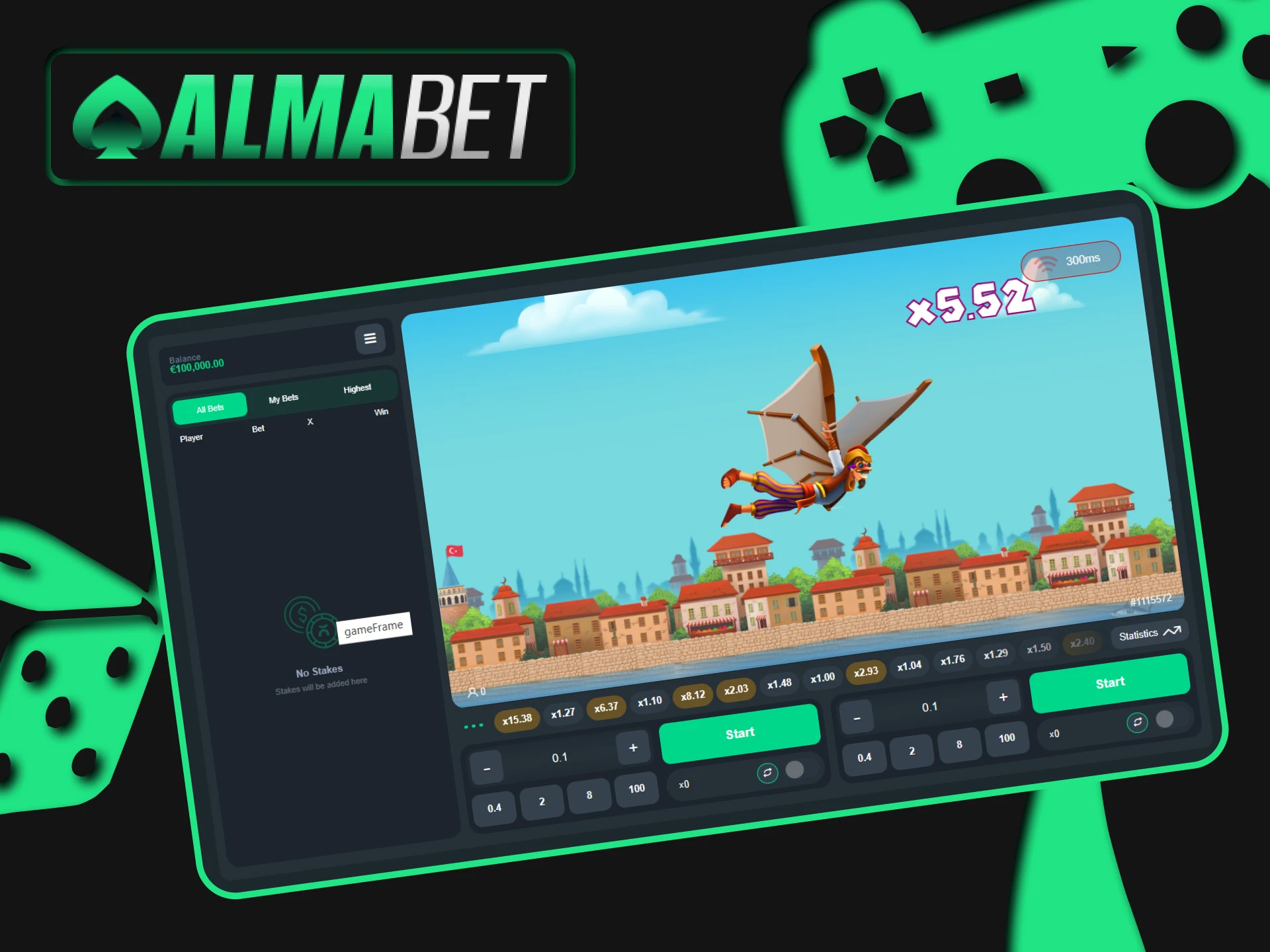 Learn winning strategies for crash games on Almabet.