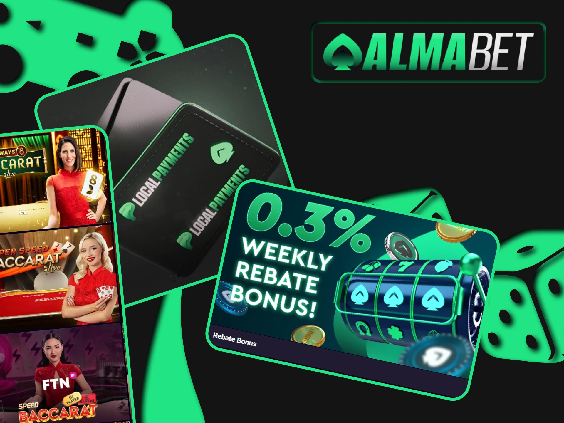 Many users choose Almabet for live casino games.
