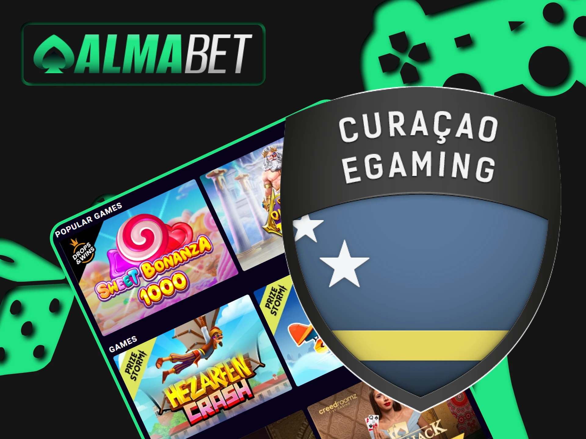 Almabet is legal and safe.