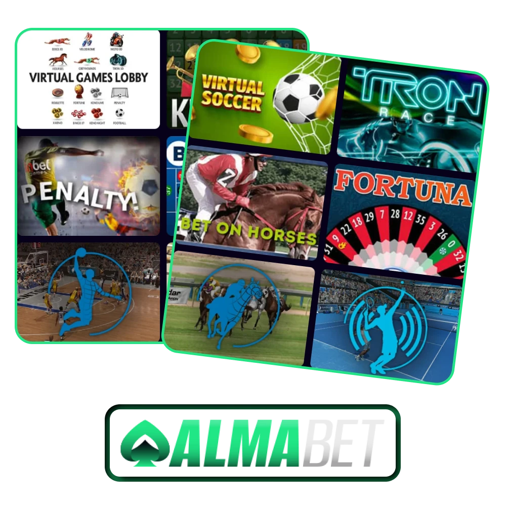 For virtual games we recommend choosing the Almabet website.